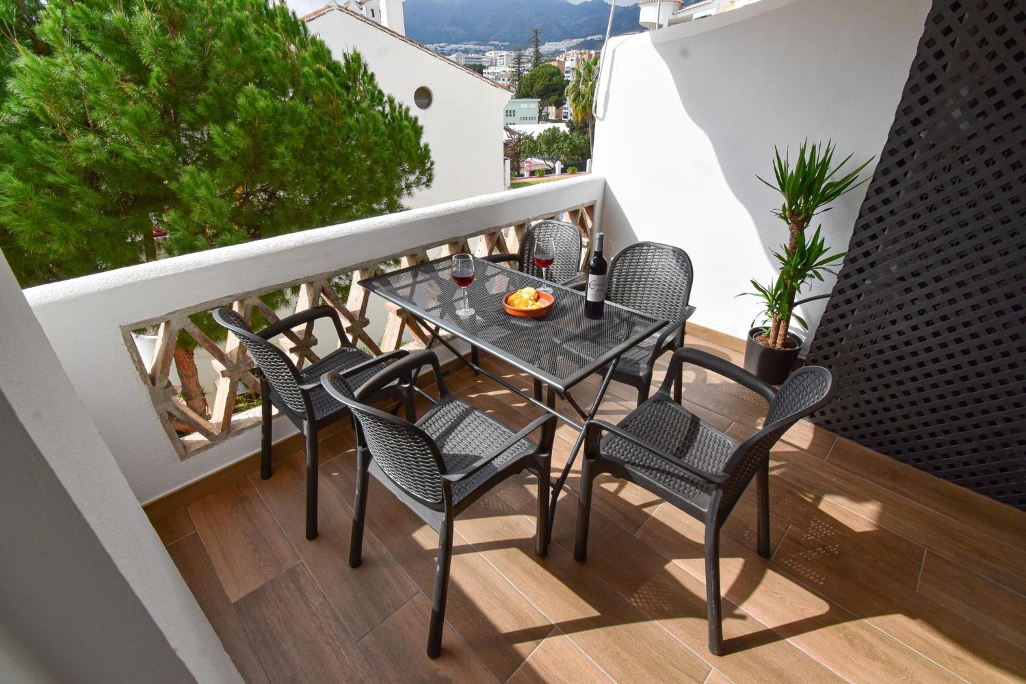 Urb Pueblo Del Parque, Luxury 2 Bedroom Apartment. Fantastic Central Location. Benalmádena Eksteriør bilde